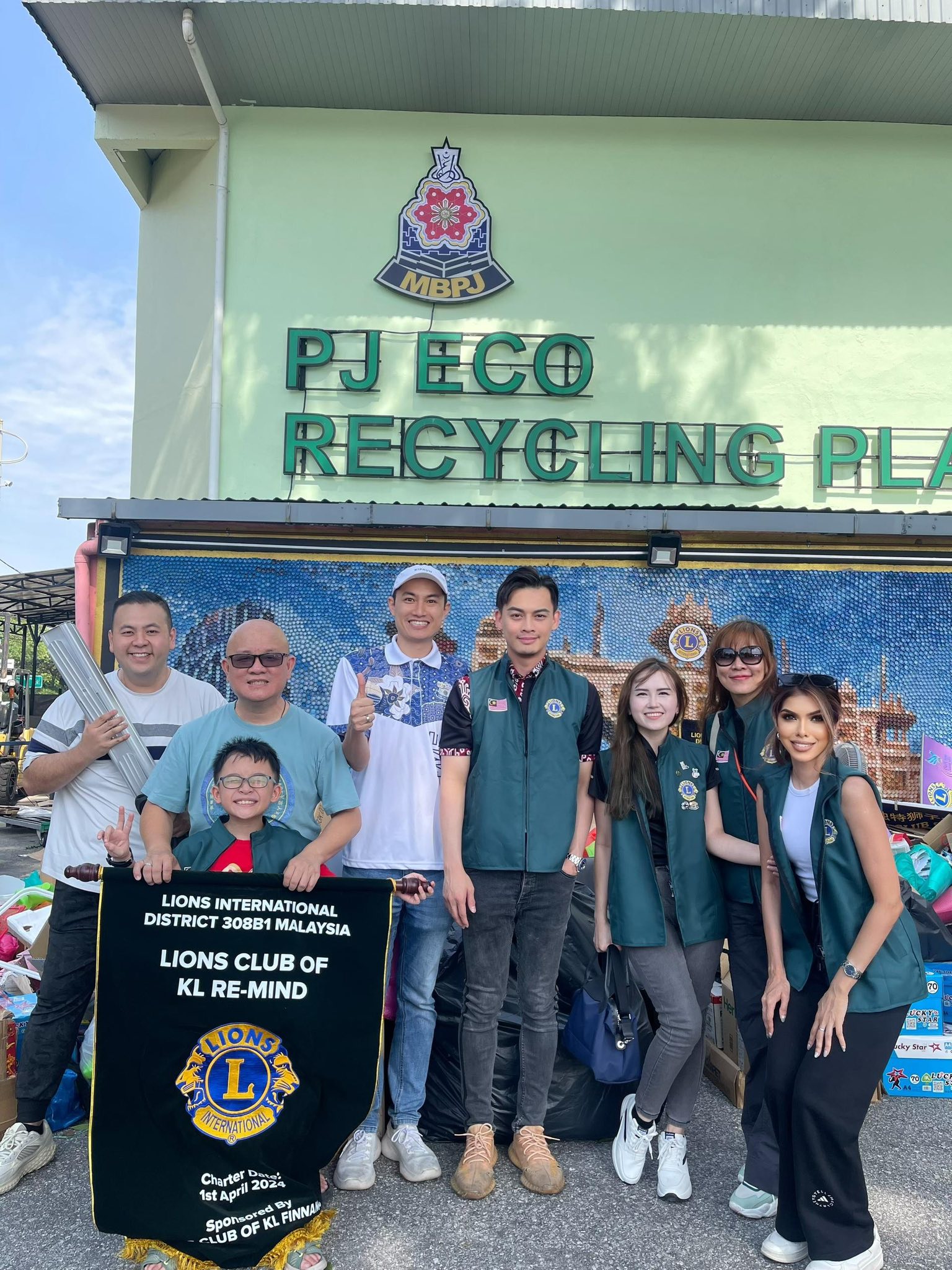 monthly recycle event PJ