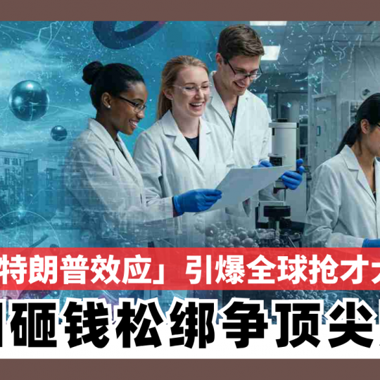 “特朗普效应”引爆全球抢才大战　各国砸钱松绑争顶尖脑力