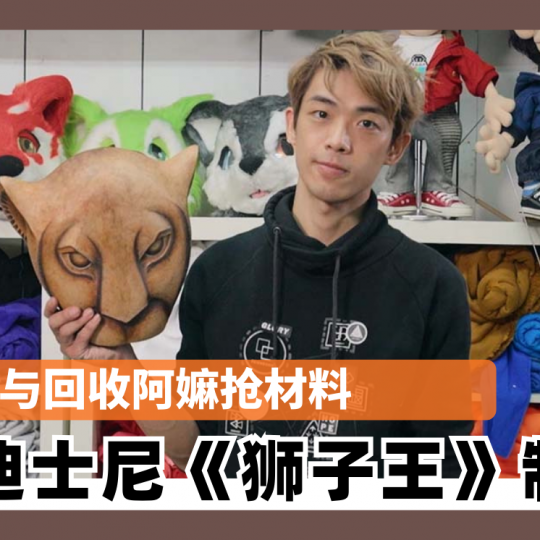 昔与回收阿嫲抢材料 今圆梦成迪士尼《狮子王》制偶师