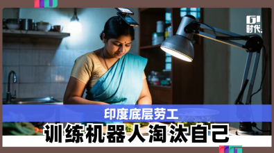 印度底层劳工 训练机器人淘汰自己
