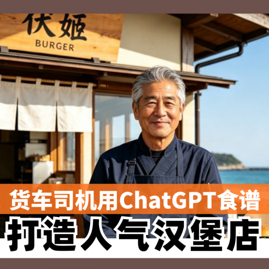 64岁货车司机用ChatGPT食谱 打造人气汉堡店