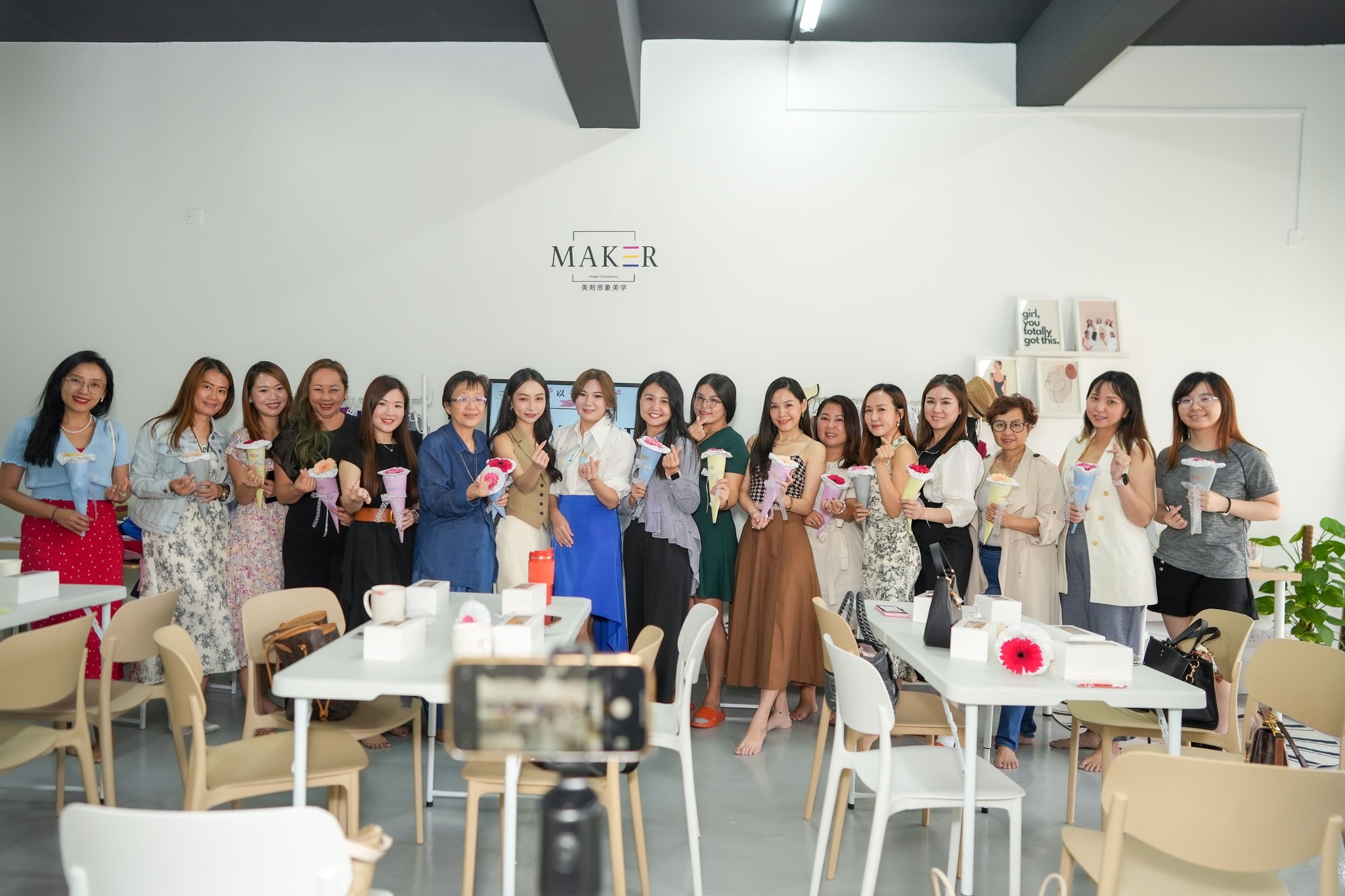 MCWEA姐妹们不仅来学习提升个人形象